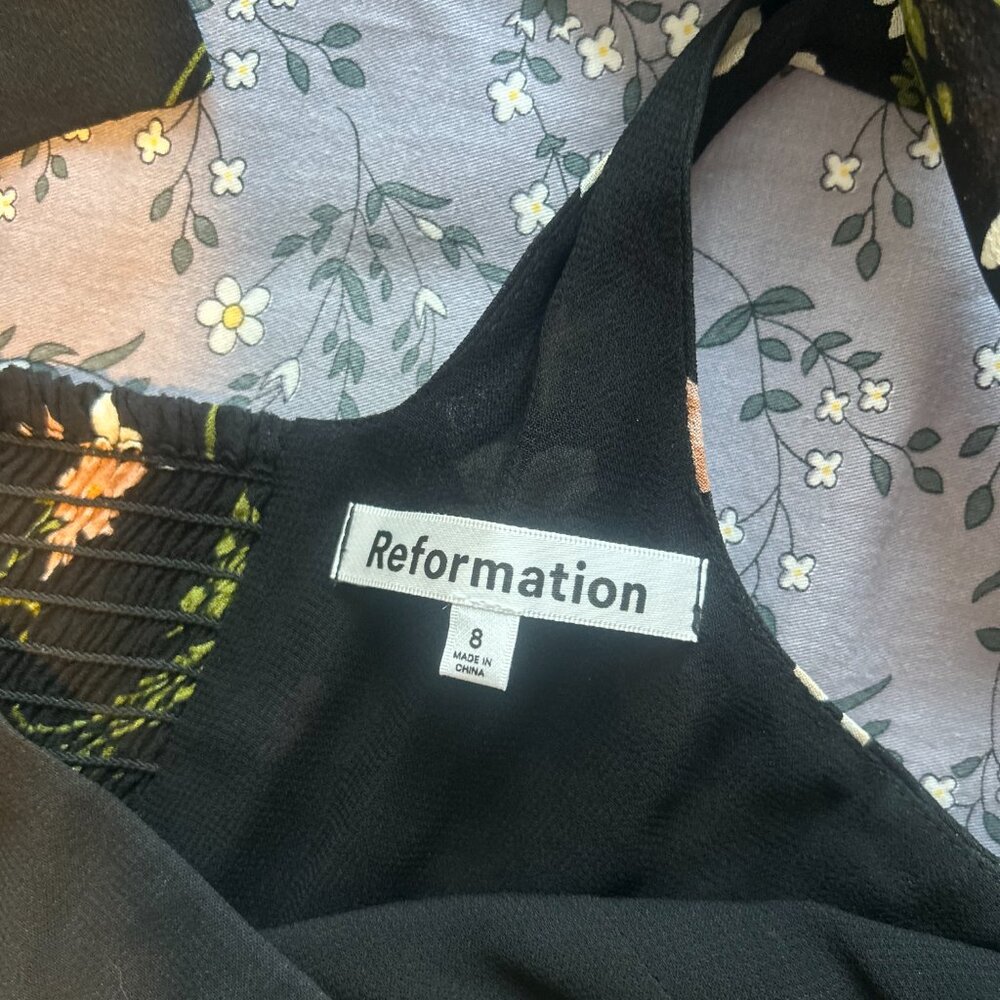 Reformation Twilight Midi Dress in Sagittarius - Picture 6 of 6